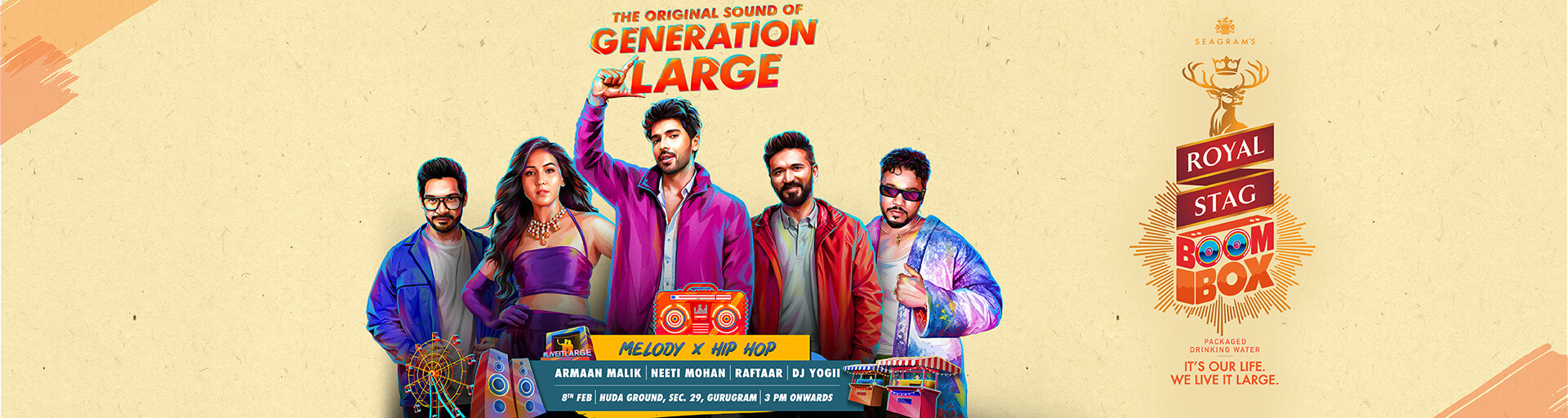 Royal Stag Boombox - Gurugram