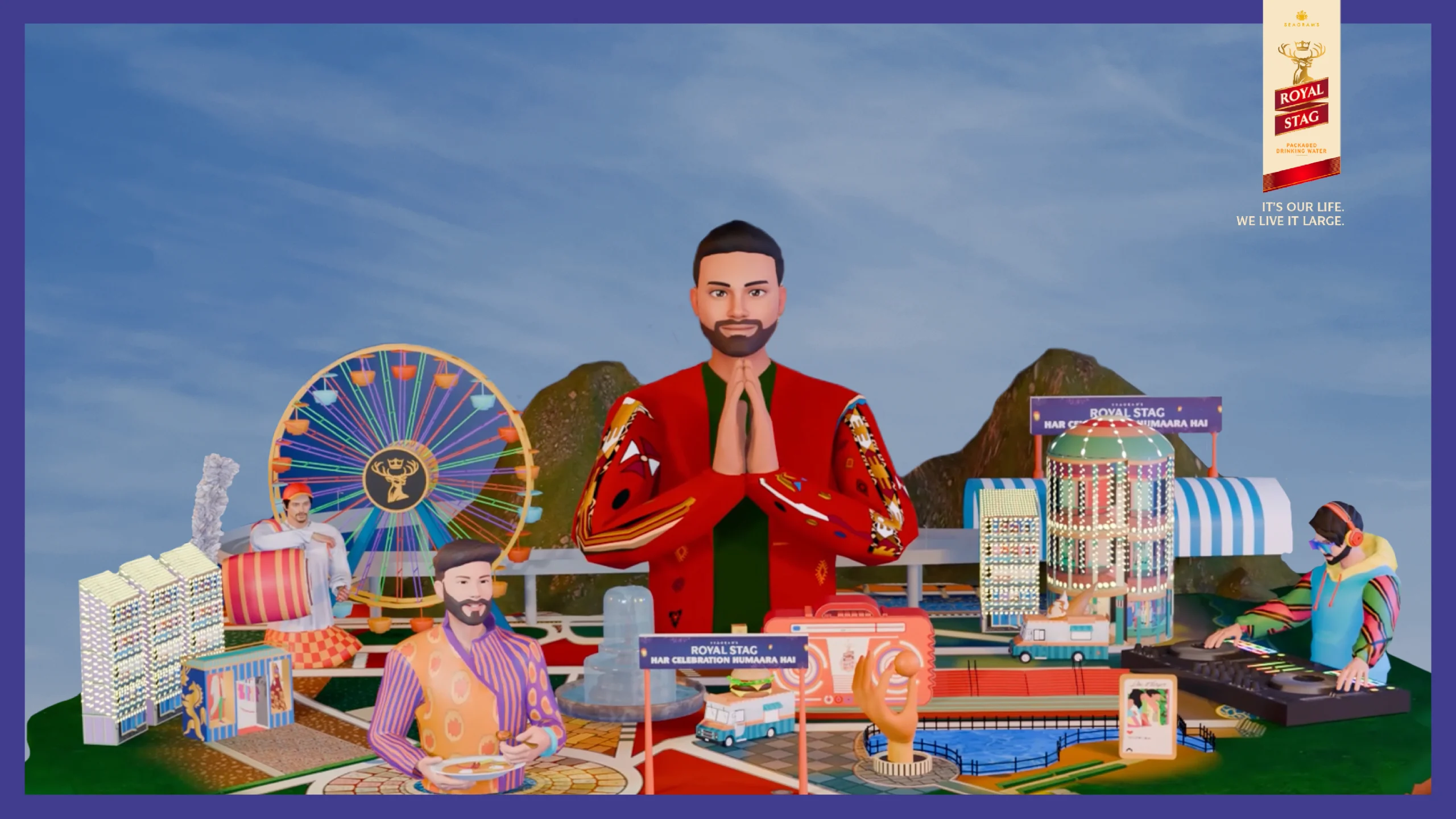 Festive World, One Canvas: Join SKY in Celebrating Large with AR Magic
