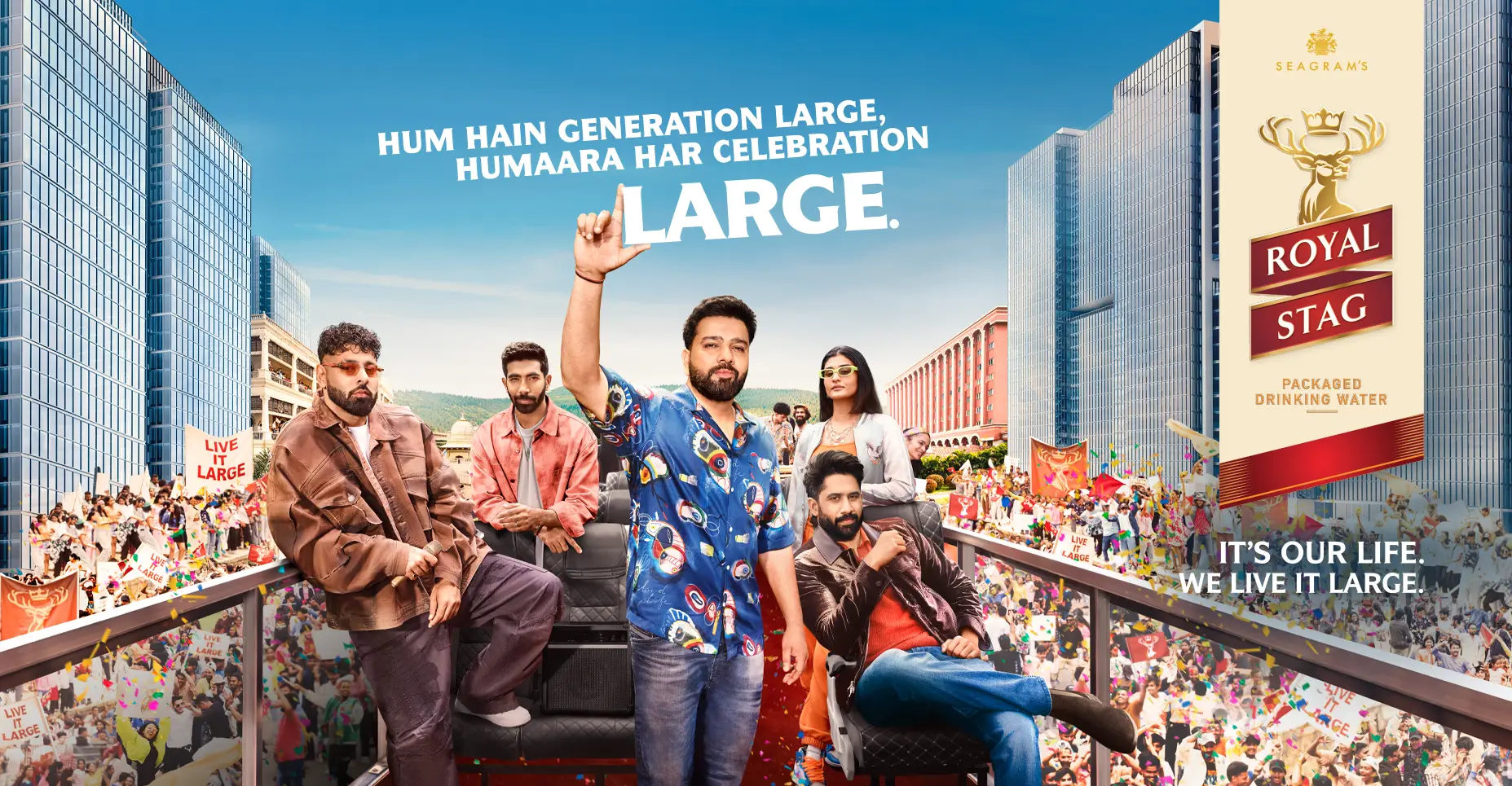 A New Era of Royal Stag Live It Large: Meet the new faces of Generation Large