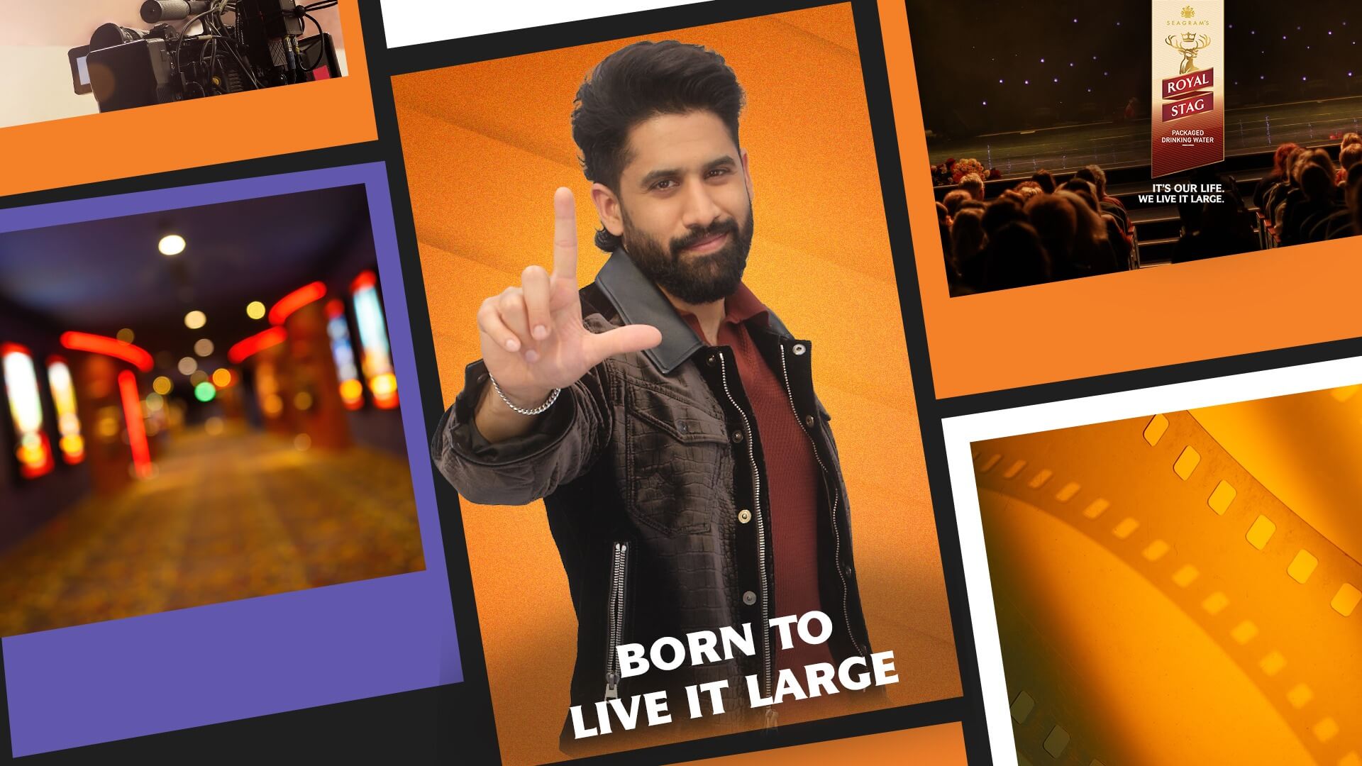 Naga Chaitanya x Royal Stag Packaged Drinking Water: How Superstars Live It Large