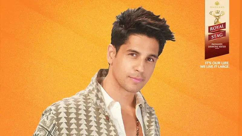 Sidharth Malhotra Lives It Large With Royal Stag Packaged Drinking Water: The New Face of Generation Large